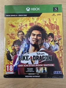 Yakuza: Like a Dragon Day - Ichi Steelbook Edition (Xbox One/Series X) Brand New - Picture 1 of 2