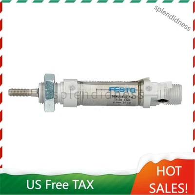 NEW FESTO 19198 DSNU-16-10-P-A Pneumatic Cylinder Control Valve - Image 1 of 4