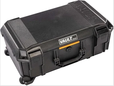 Pelican V525 Vault Rolling Hard Case with Foam, Black #VCV525-0000-Black - NEW - Image 1 of 4