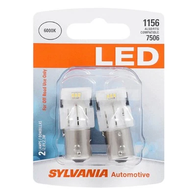 For Chevy K10 Suburban 1969-1984 Sylvania 1156SL.BP2 LED Bulbs 1156, White Foto 1 de 4