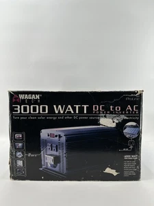 Inversor de potencia Wagan 2007-2 3000 W - Convertidor de CC a CA de alta resistencia - Imagen 1 de 4