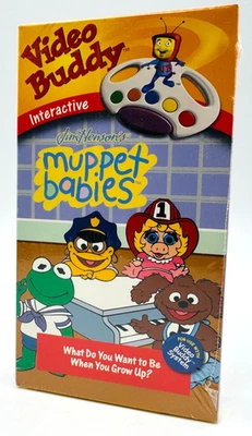 Muppet Babies Video Buddy VHS What Do You Want to Be When You Grow Up NEW SEALED - Image 1 of 4