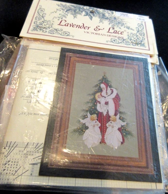 Lavender & Lace SONG OF CHRISTMAS Counted Cross Stitch Pattern #L&L46 - Image 1 of 3
