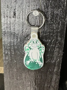 Vintage Schlüsselanhänger Frosch #3C - Bild 1 von 7