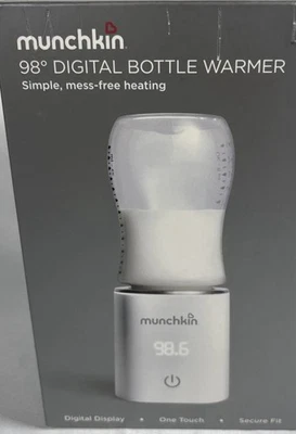 Calentador de botellas digital Munchkin 98° - Temperatura perfecta cada vez - NUEVO caja abierta Foto 1 de 4