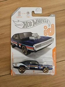 Hot Wheels ID CHASE '70 Dodge Charger R/T Blue HEMI 426 - Picture 1 of 2
