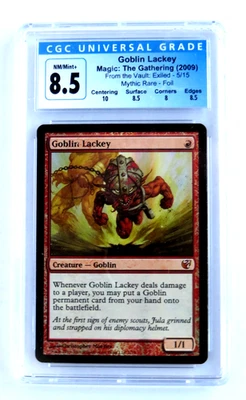 Foil Goblin Lackey From the Vault: Exiled 5/15 CGC 8.5 MTG 2009 - Image 1 of 4