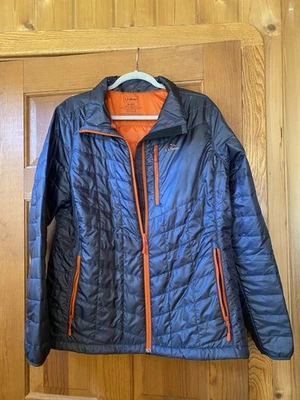 Chaqueta para mujer LLBean azul con detalles naranjas Foto 1 de 2