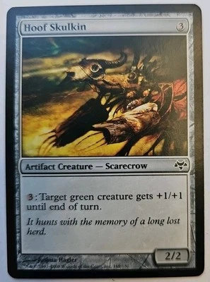 MTG Magic The Gathering Card Hoof Skulkin Artifact Creature Scarecrow Eventide  - Image 1 of 2