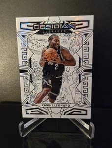 KAWHI LEONARD 🔥 SSP 2022-23 Panini Ossidiana Elettrica Incisione Bianca Pulsar n. 123 - Foto 1 di 2