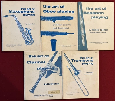 Vintage Method Books Art of Saxophone, Oboe, Bassoon, Clarinet, Trombone Playing - Image 1 of 4