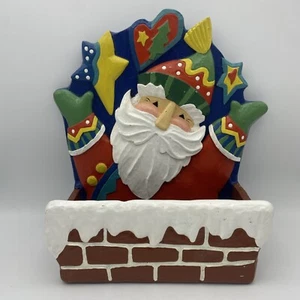 Vintage Midwest of Cannon Falls Santa Posthalter Weihnachten Weihnachtsmann 8x11x4 - Bild 1 von 12