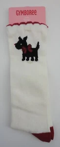 Vintage Gymboree Scottie Dog Girls Socks 3-4 Yrs. Shoe Size 9-10 US NEW 2007 NOS - Picture 1 of 3