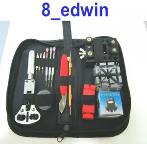 Quanlity Set of Watch Tool Kit-12 Items + free Eyepatch - Picture 1 of 8
