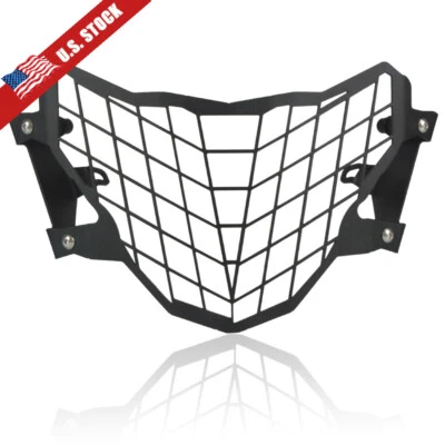 PARA BMW G310GS G310R 2017-2021 PROTECTOR DE FAROS DELANTEROS CUBIERTA PARRILLA Foto 1 de 4