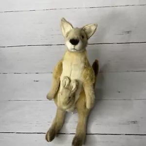 "Juguete de peluche FAO Schwarz Kangaroo & Baby Joey 16""" - Imagen 1 de 10