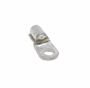 Sta-Kon D10711 #8 Ring Terminal 1/4" Hole Crimp Uninsulated Terminal Connectors - Picture 1 of 8