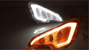 Pair LED DRL Daytime Running Driving Fog Light Lamp For Ford EcoSport 2018-2020 - Bild 1 von 6