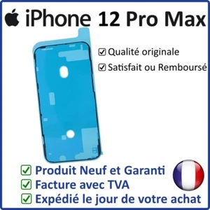 ADHESIF AVANT DE L'IPHONE 12 PRO MAX - Photo 1 sur 3