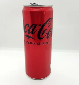 Coca Cola Zero aluminium can from Albania. 330 ml. - Picture 1 of 3
