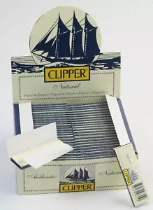 Fine smoking paper Clipper case 100 un. Papel de fumar caja 100 unidades - Imagen 1 de 2