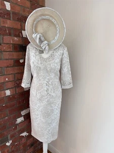 John Charles 26545A Outfit Mother Of Bride/Groom, Champagne UK12 - Picture 1 of 6