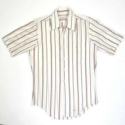 Camisa vintage con botones Getaway By Arrow para hombre Foto 1 de 4