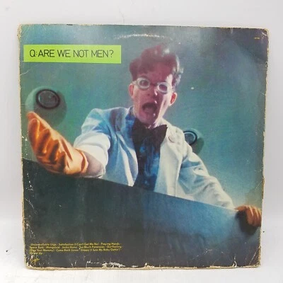 1978 DEVO Q:ARE WE NOT MEN? A:WE ARE DEVO BLUE VINYL VIRGIN RECORDS V-2106 - Image 1 of 4
