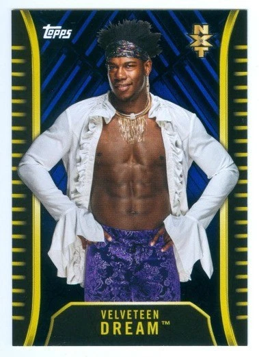 VELVETEEN DREAM "BLUE BASE CARD /50" TOPPS NXT WRESTLING 2018 - Image 1 of 1