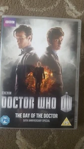 DOCTOR WHO THE DAY OF THE DOCTOR 50TH ANNIVERSARY DVD DR WHO - Picture 1 of 2