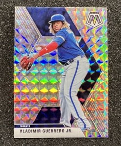 2020 Panini Chronicles Mosaic Vladimir Guerrero Jr. #72 Silver Mosaic Prizm Jays