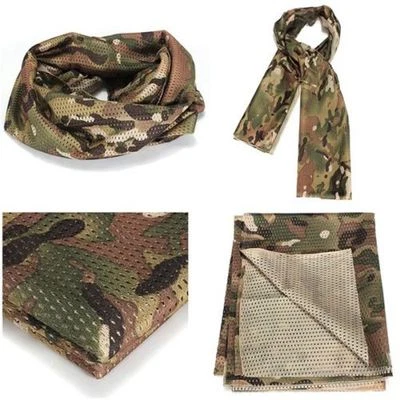 TACTICAL SNIPER SCRIM NET SCARF US BRITISH MULTICAM/MTP/UTP or FOREST LEAF CAMO - Image 1 of 4