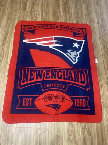New England Patriots NFL Football Northwest Make It Official Blanket Throw Cover