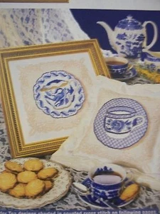Tazas de té para dos OOP PATRÓN DE PUNTO DE CRUZ (G) - Imagen 1 de 1