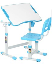 Scrivania Tavolo Tavolino Sedia Bambini Compiti Disegni Regolabile Giochi Cam