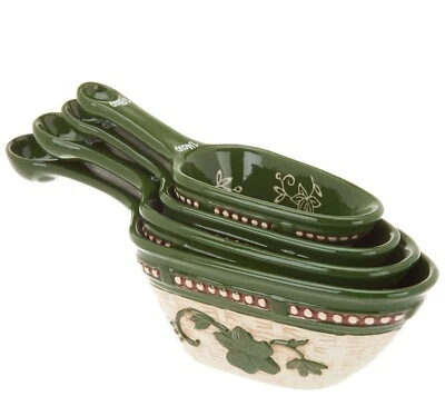 Temp-tations Measuring Scoop Cups,Flour,CornMeal,PetFood,Candy,Coffee K47915 - Image 1 of 3