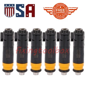 04591658AA Set of 6 Fuel Injectors For 2000-2004 Dodge Chrysler Plymouth 3.5L V6 - Picture 1 of 9