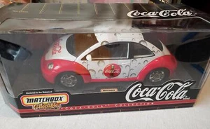 Matchbox Coca-Cola 1999 New Beetle 1:18 scale diecast NRFB #38100-0910 - Picture 1 of 7