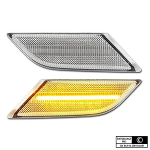 WEISSE LED Seitenblinker VW Bus Transporter T6.1 Bulli Multivan - Bild 1 von 5