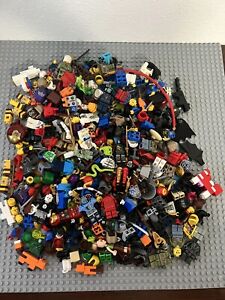 1.0 lb Random LEGO Minifigures & Accessories Lot!