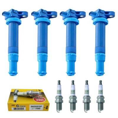 Juego de 4 bobinas de encendido Performance y bujía NGK para Accent/ Rio5 1,6 L L4 Foto 1 de 4