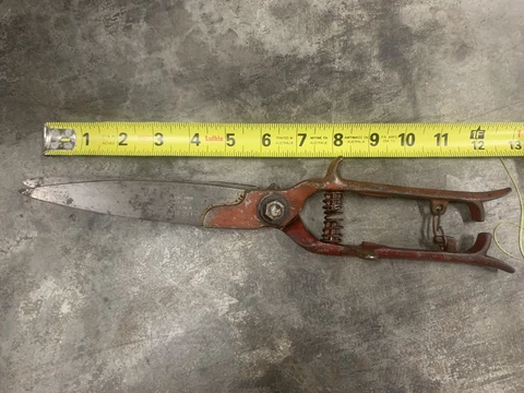 Vintage Pruning Shears Trimmers - Fulton Tempered Steel Made In USA Cover
