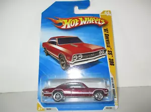 Hot Wheels 1967 Chevelle SS 396 Maßstab 1:64 2010 rot Druckgussauto *neu* - Bild 1 von 5