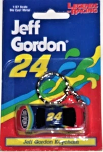 Legends of Racing Jeff Gordon #24 DUPONT Die-Cast Car Keychain 1:87 - Picture 1 of 2