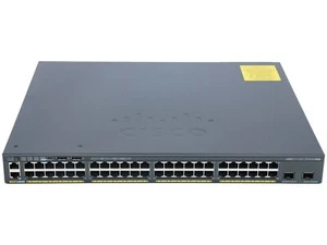 CISCO - WS-C2960X-48FPS-L - Catalyst 2960-X 48 GigE PoE 740 W, 4 x 1G SFP, LAN Ba - Photo 1/3