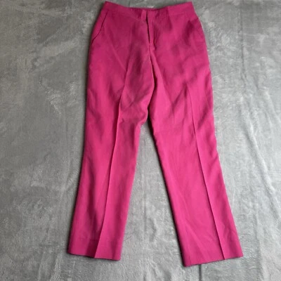 Pantalones Lauren Ralph Lauren Mujer 2P Rosa 100% Seda Ropa de Trabajo Barbie Colorido Foto 1 de 4