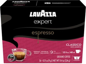 Lavazza Expert Espresso Classico Capsules Medium Roast 100% Arabica 36 Capsules - Picture 1 of 11