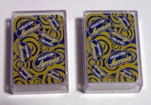 Lot (2) 1999 Play-by-Play MLB Houston Astros Back Mini Playing Cards - Bild 1 von 2