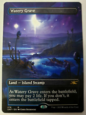 MTG: Unfinity - Watery Grave - Borderless Rare - #278 - VLP