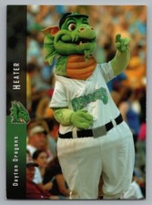 Heater Mascot 2007 Choice Dayton Dragons #10 Minor League